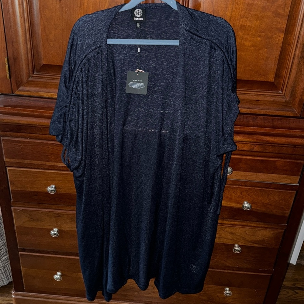 NWT Bobeau Sort Sleeve Summer Cardigan